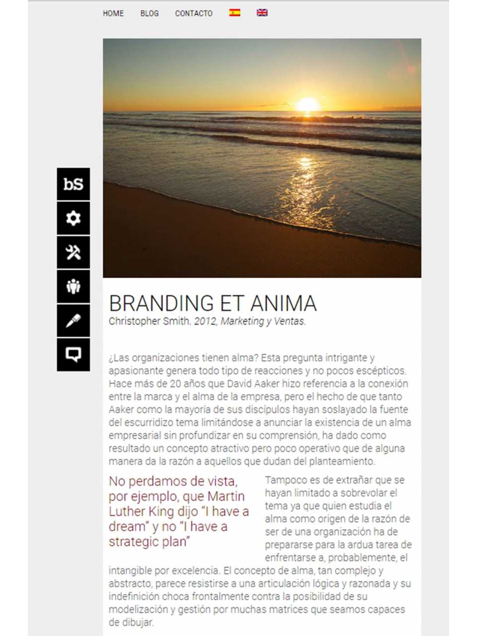 Branding et anima