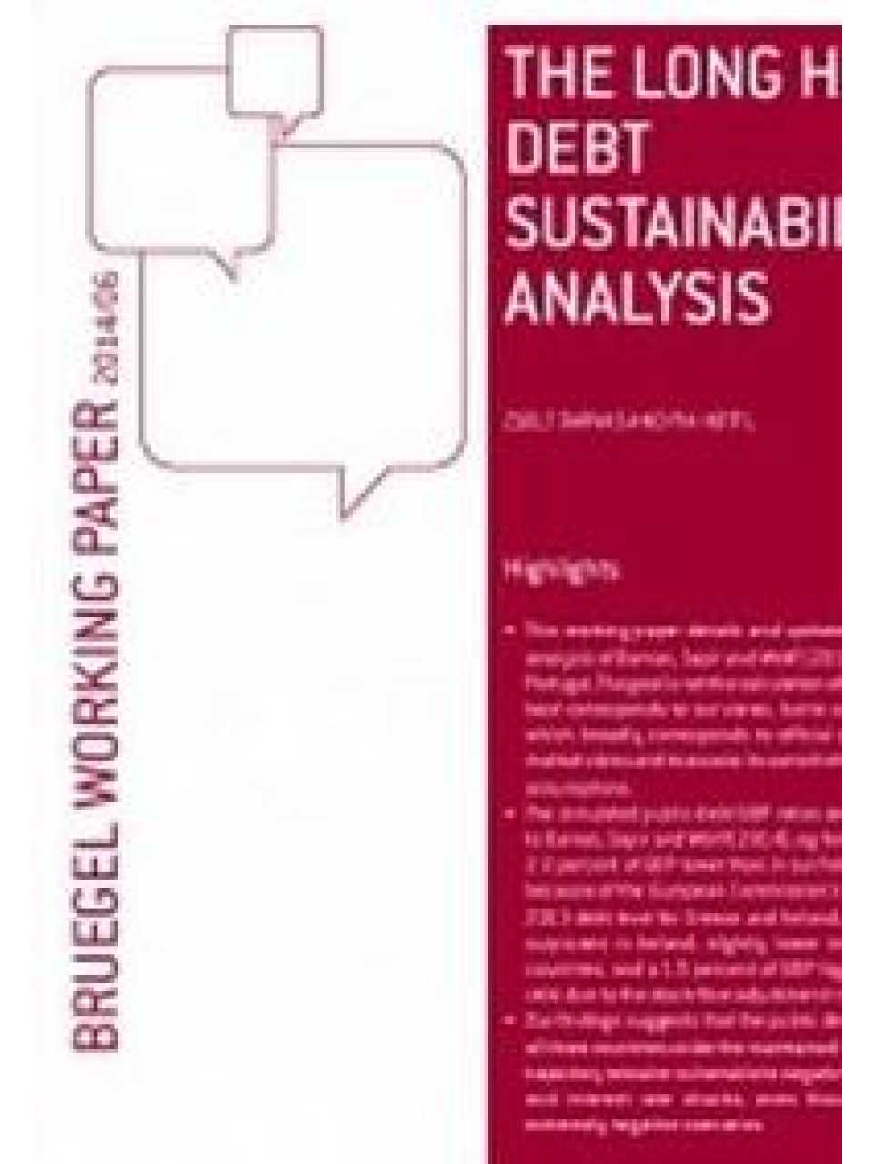 The long haul: debt sustainability analysis