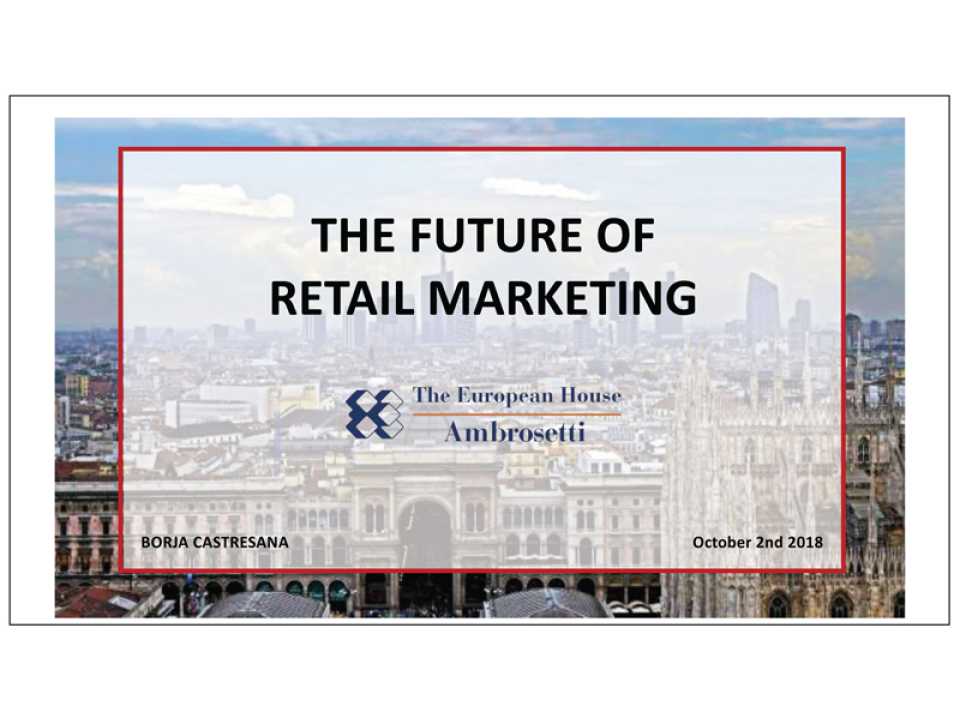 The future of retail marketing