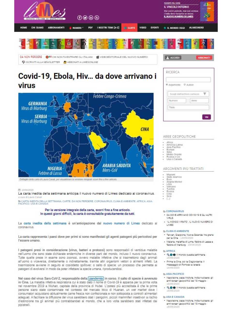 
Our veering viral world: the geopolitical consequences of the Coronavirus