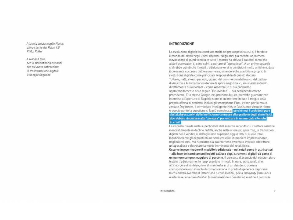 Estratti dal libro Retail 4.0. 10 regole per l'era digitale