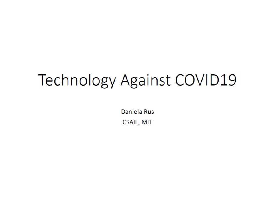 Technology Against COVID19