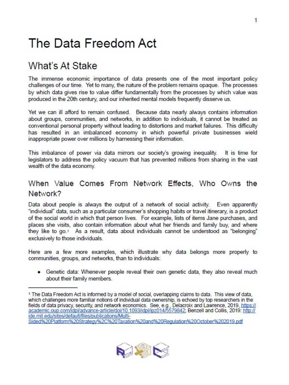 The data freedom act