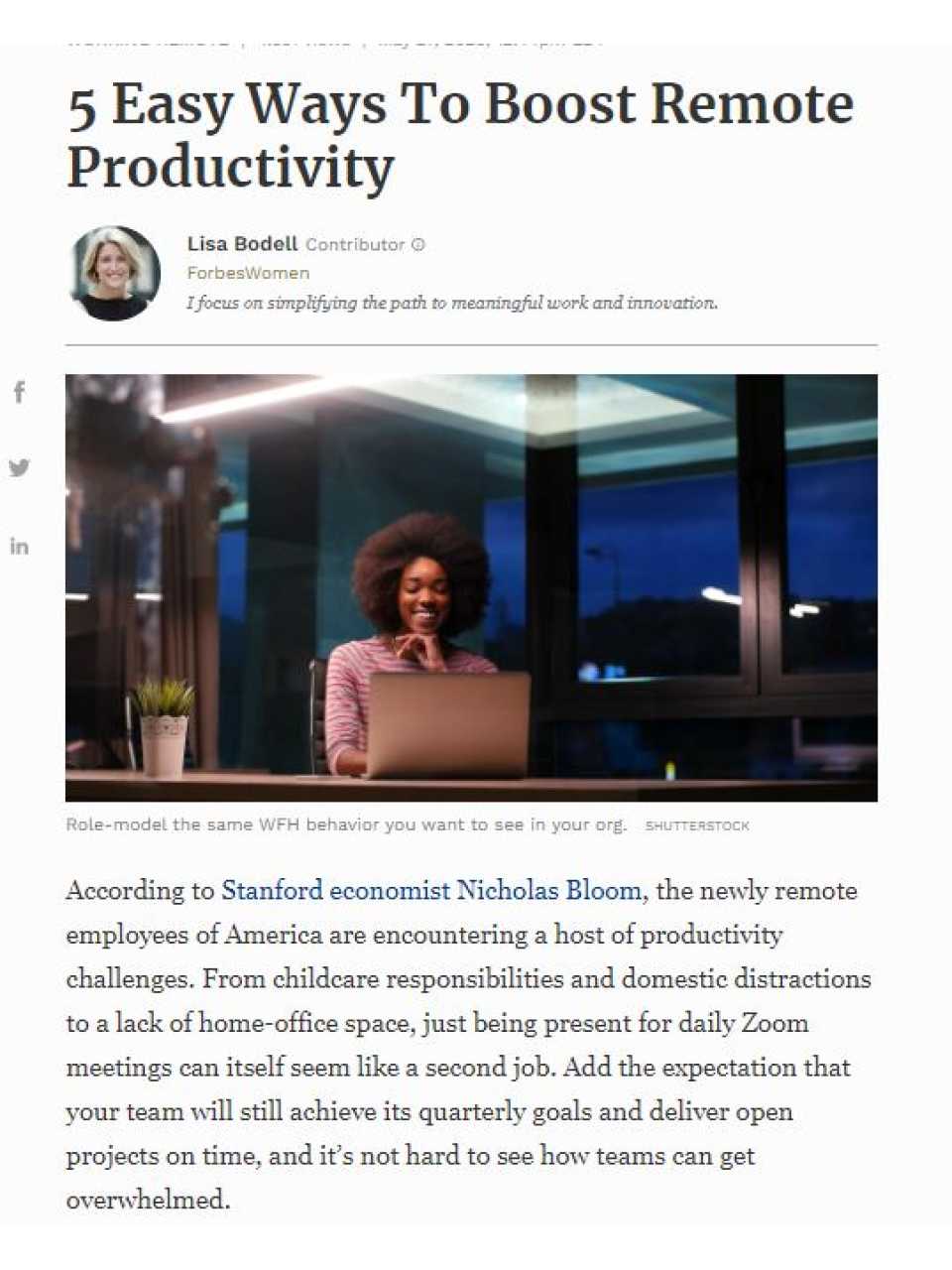 5 Easy Ways To Boost Remote Productivity