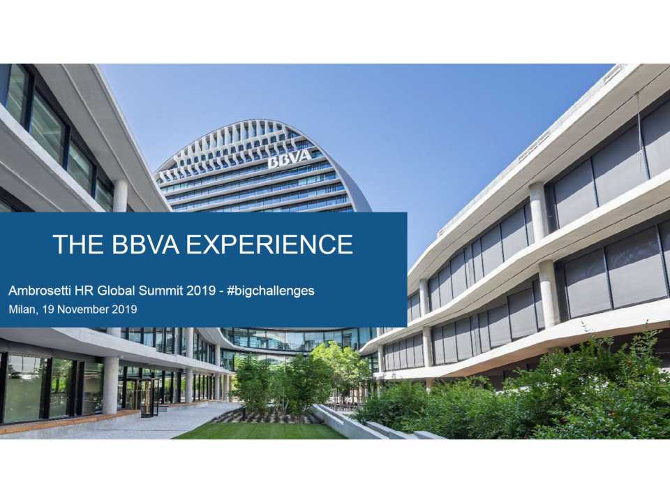The BBVA Experience