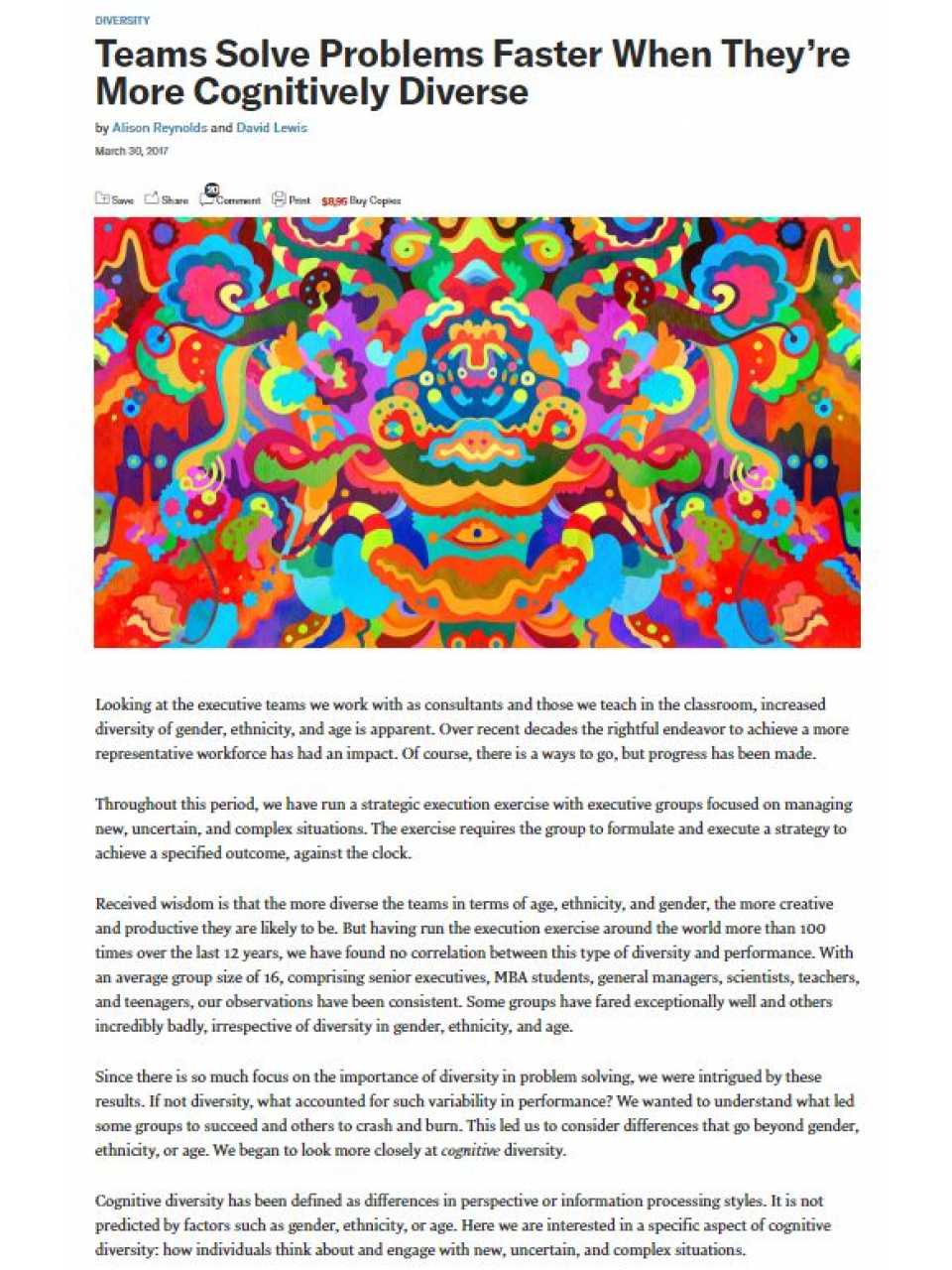 
The Diversity Bonus: creare team vincenti e potenziare la performance