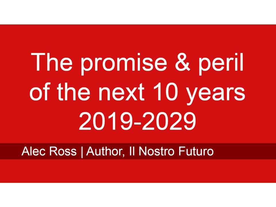 The Industries of the Future: uno sguardo al decennio che verrà