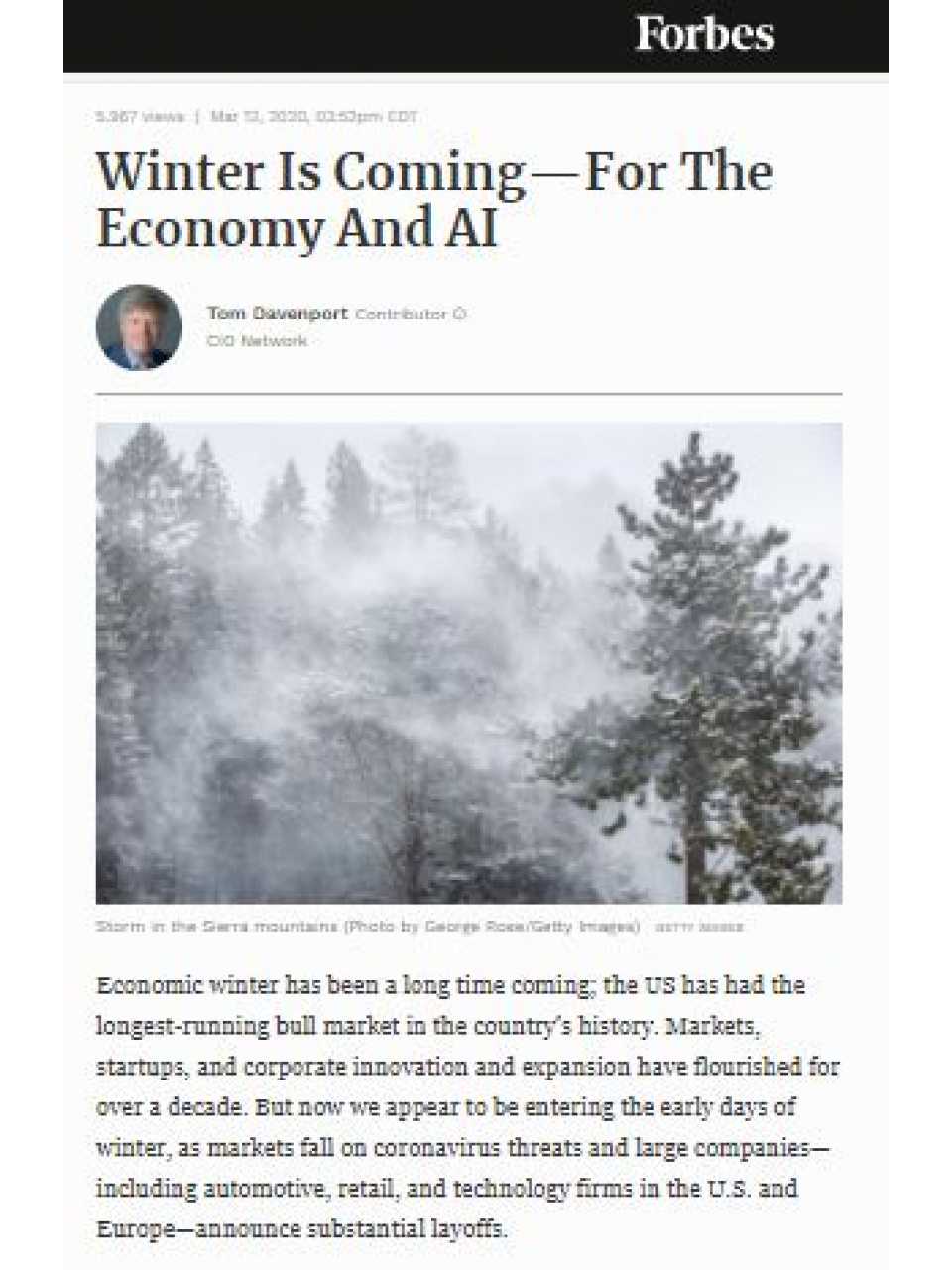 
Rebooting AI in the Enterprise. Artificial Intelligence in the future of business
