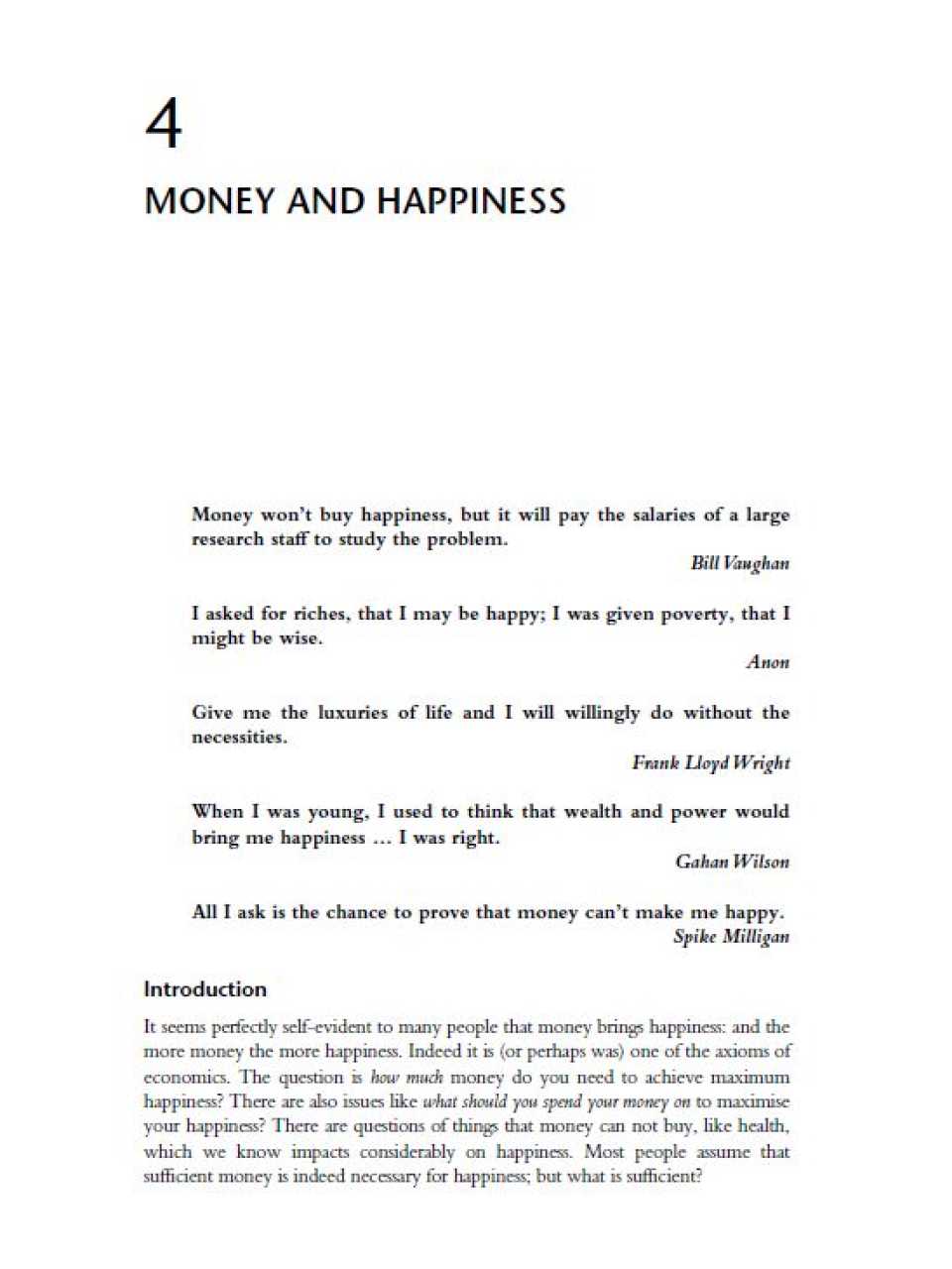 Money and Happiness - The New Psychology of Money