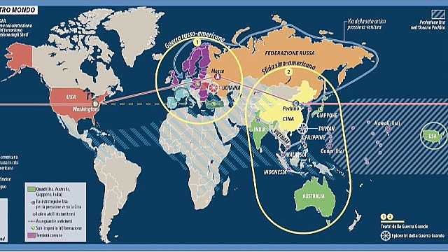 La grande guerra tra Stati Uniti, Russia e Cina