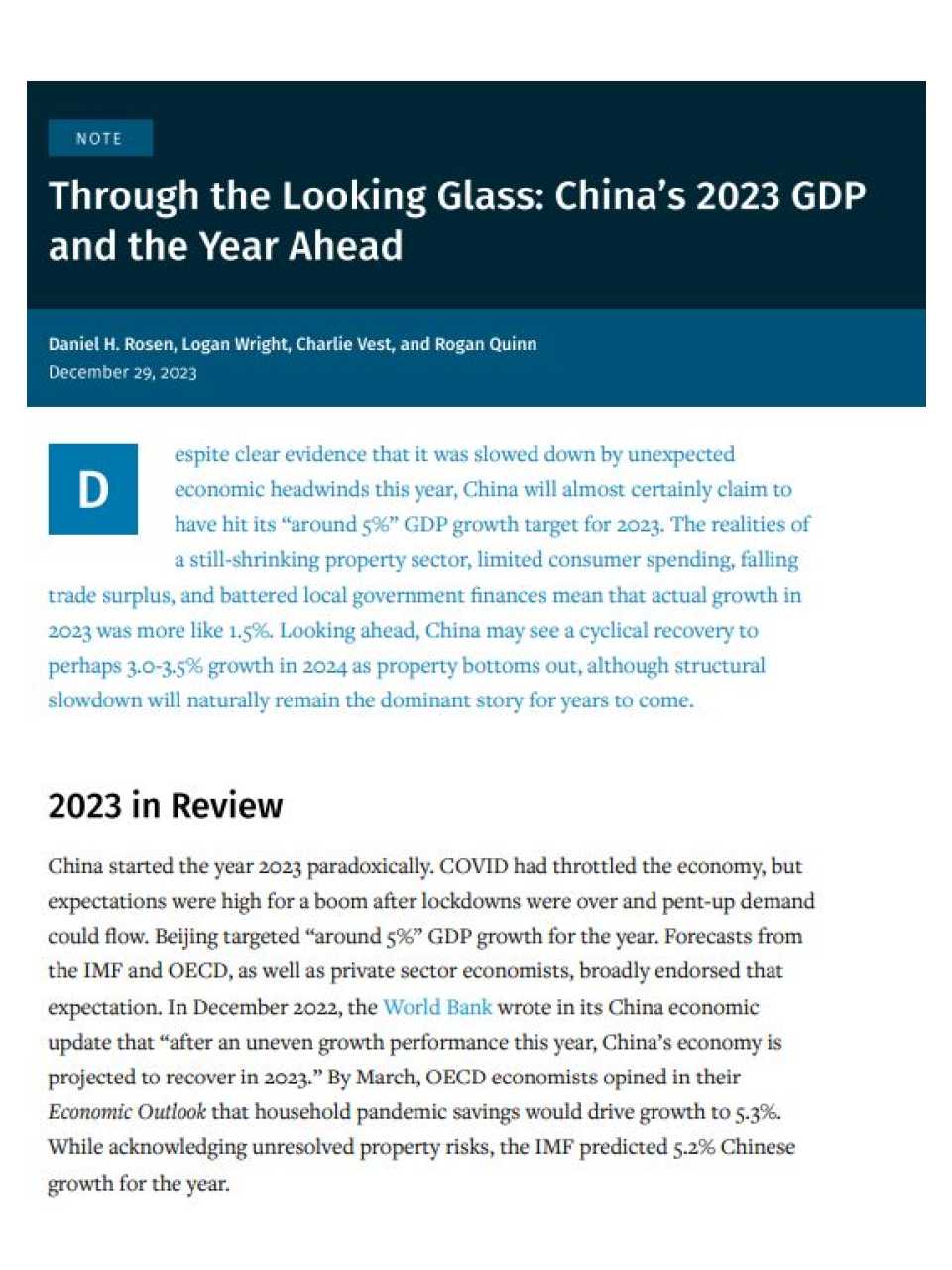 WEBINAR LIVE
Understanding China: debunking myths and stereotypes to understand a country that doesn’t think like us