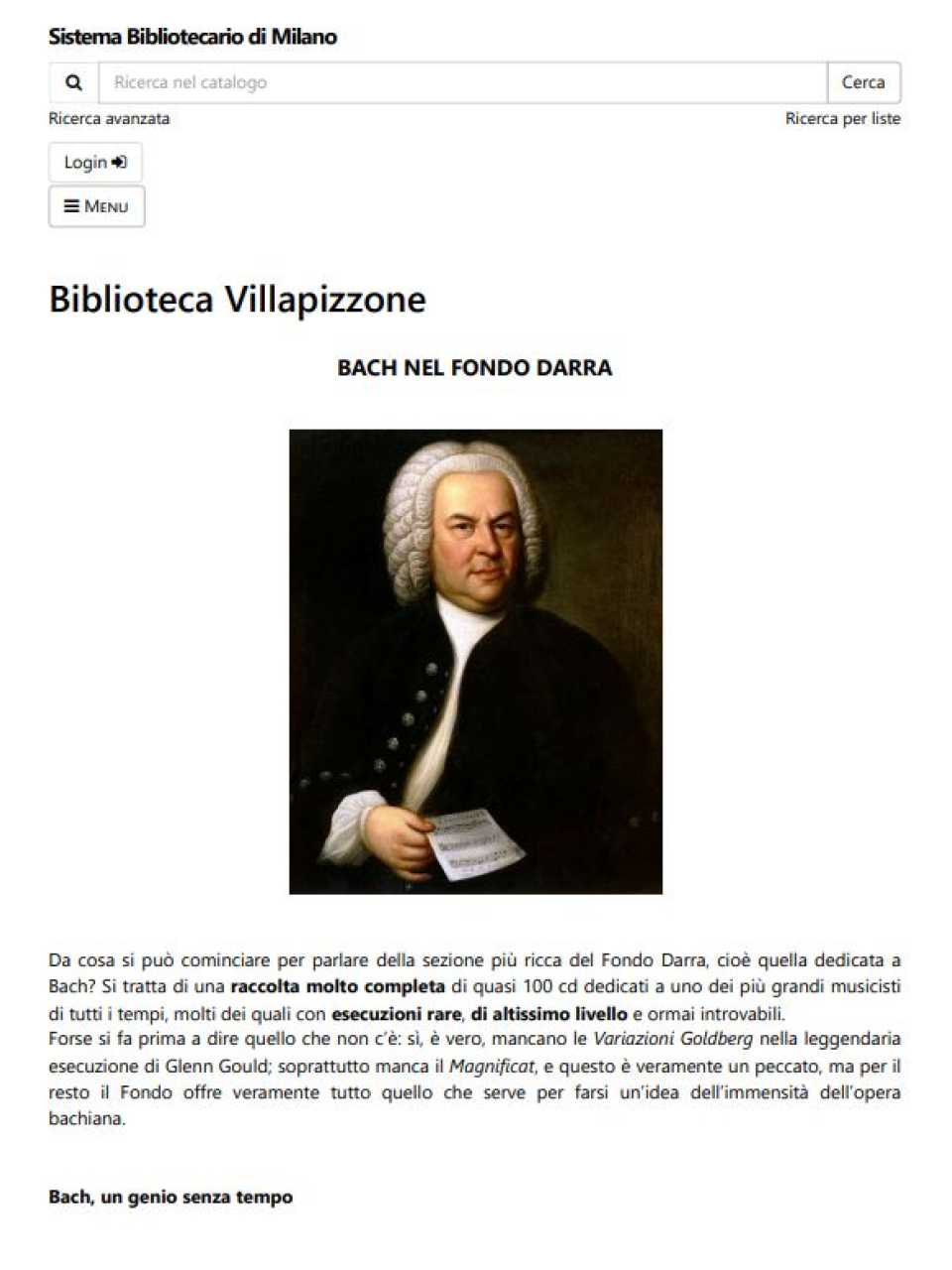 WEBINAR LIVE
Spunti di management dai grandi della musica: Bach, lo specialista