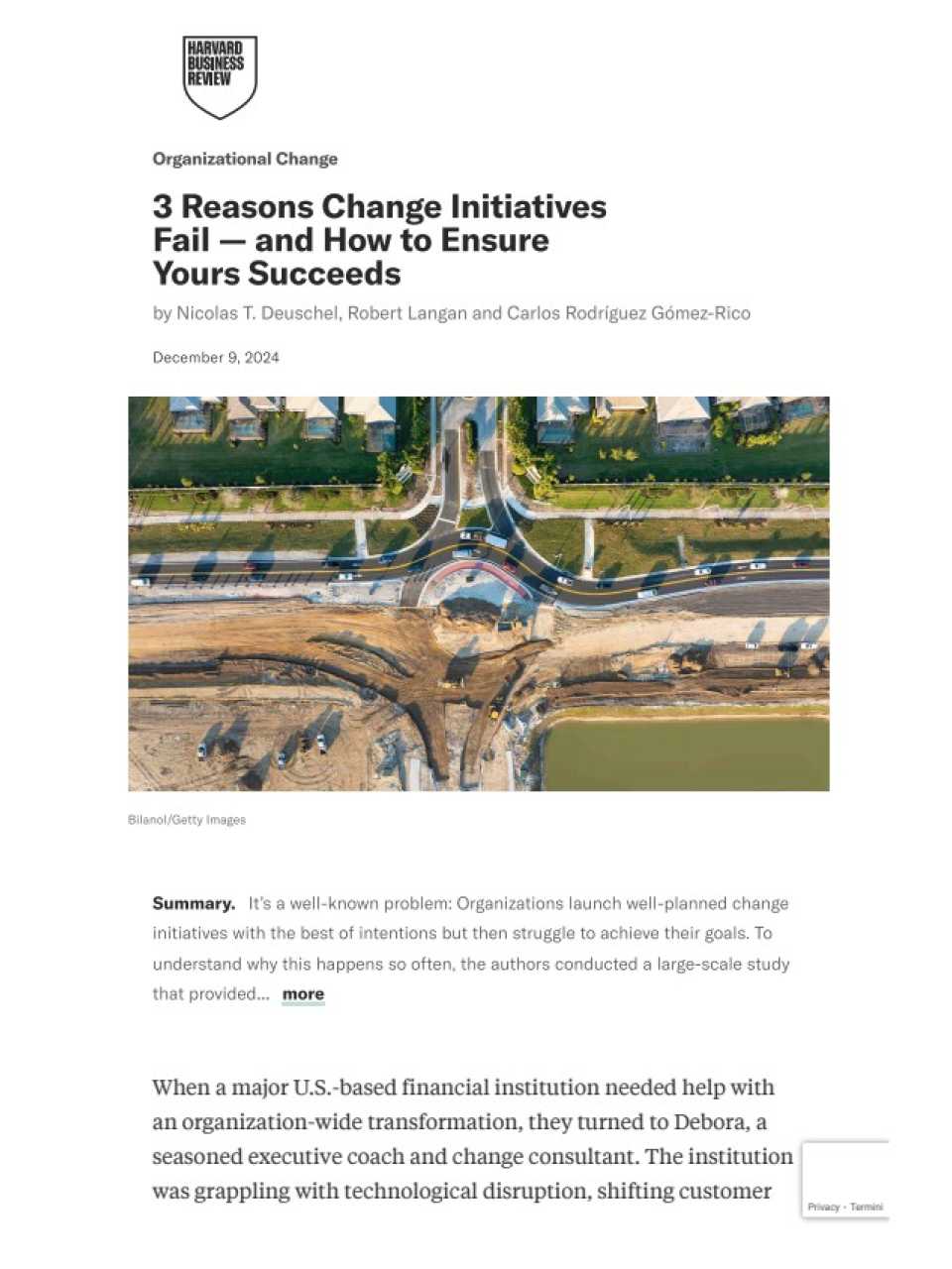 WEBINAR LIVE
Perché il cambiamento fallisce? Come guidarlo con successo: le chiavi dell’economia comportamentale per gli Executive