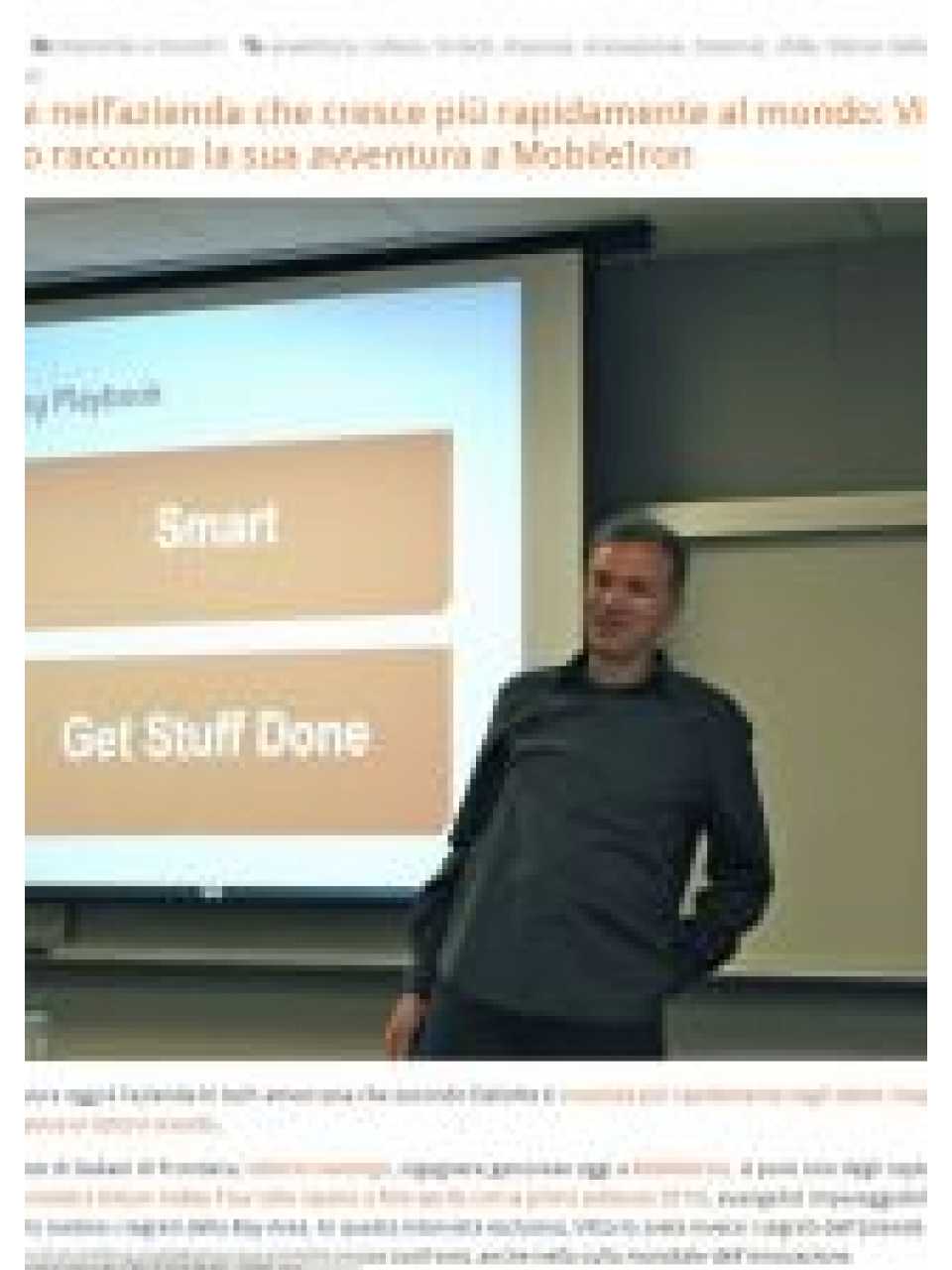 Lavorare nell'azienda che cresce più rapidamente al mondo