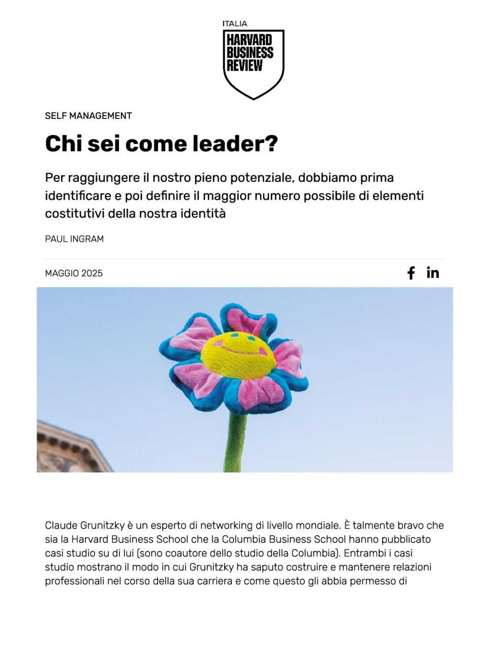 Chi sei come leader?