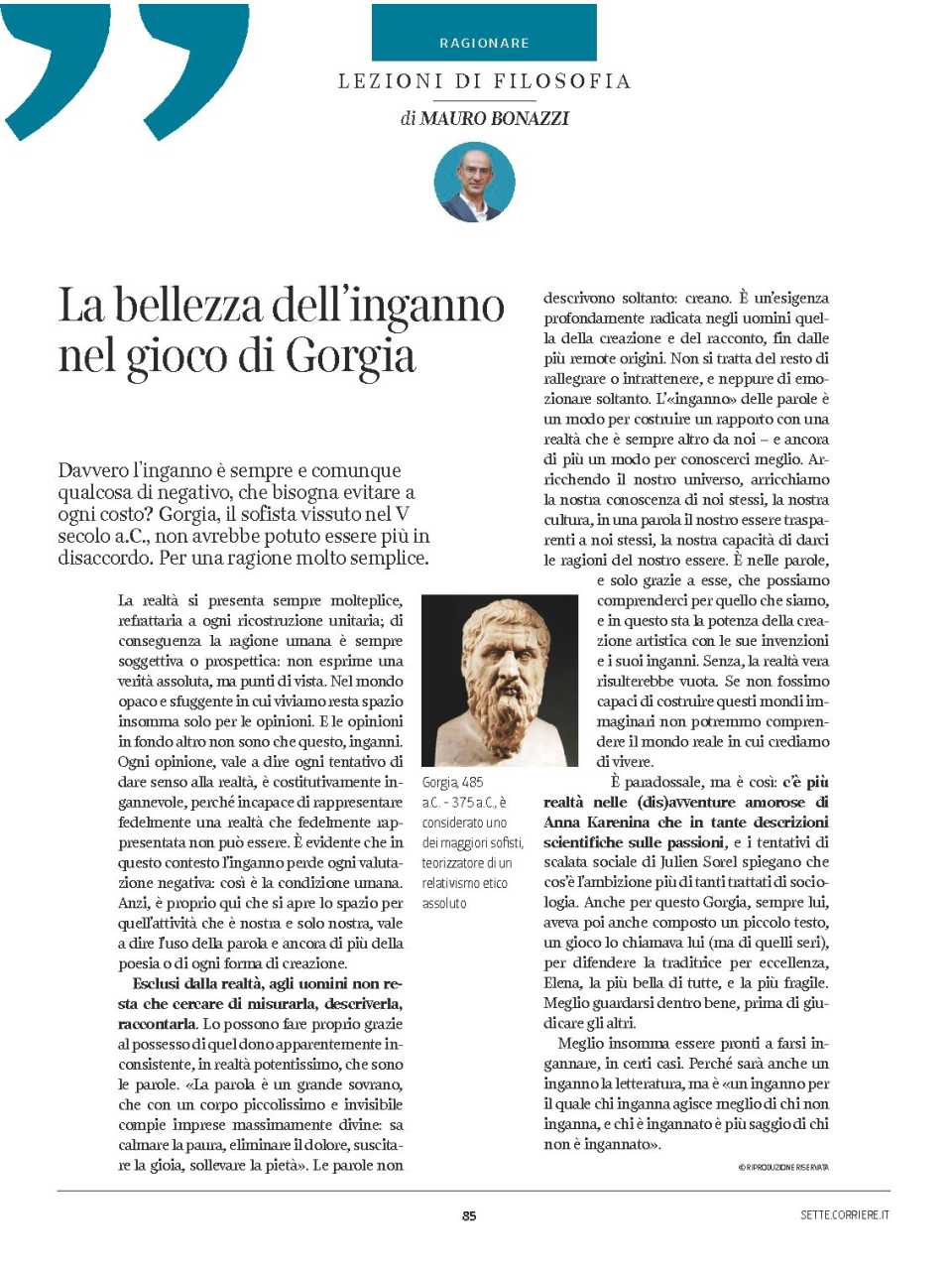 WEBINAR LIVE
Filosofia e management.
La persuasione da Platone a Hannah Arendt: le parole e le cose