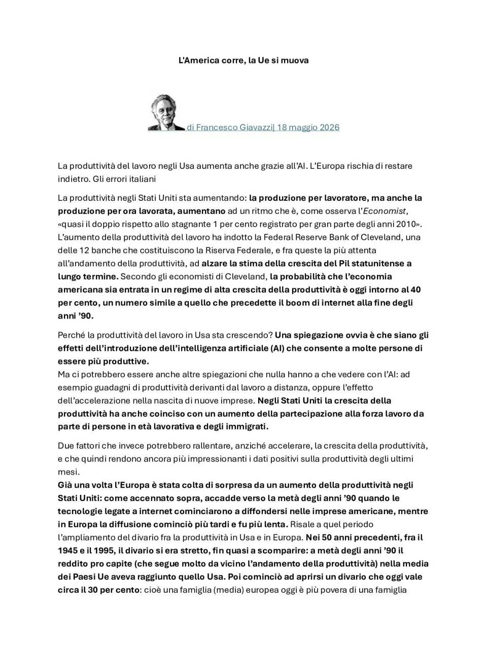 WEBINAR LIVE
Italy in a changing world: challenges and prospects of a Country in transition