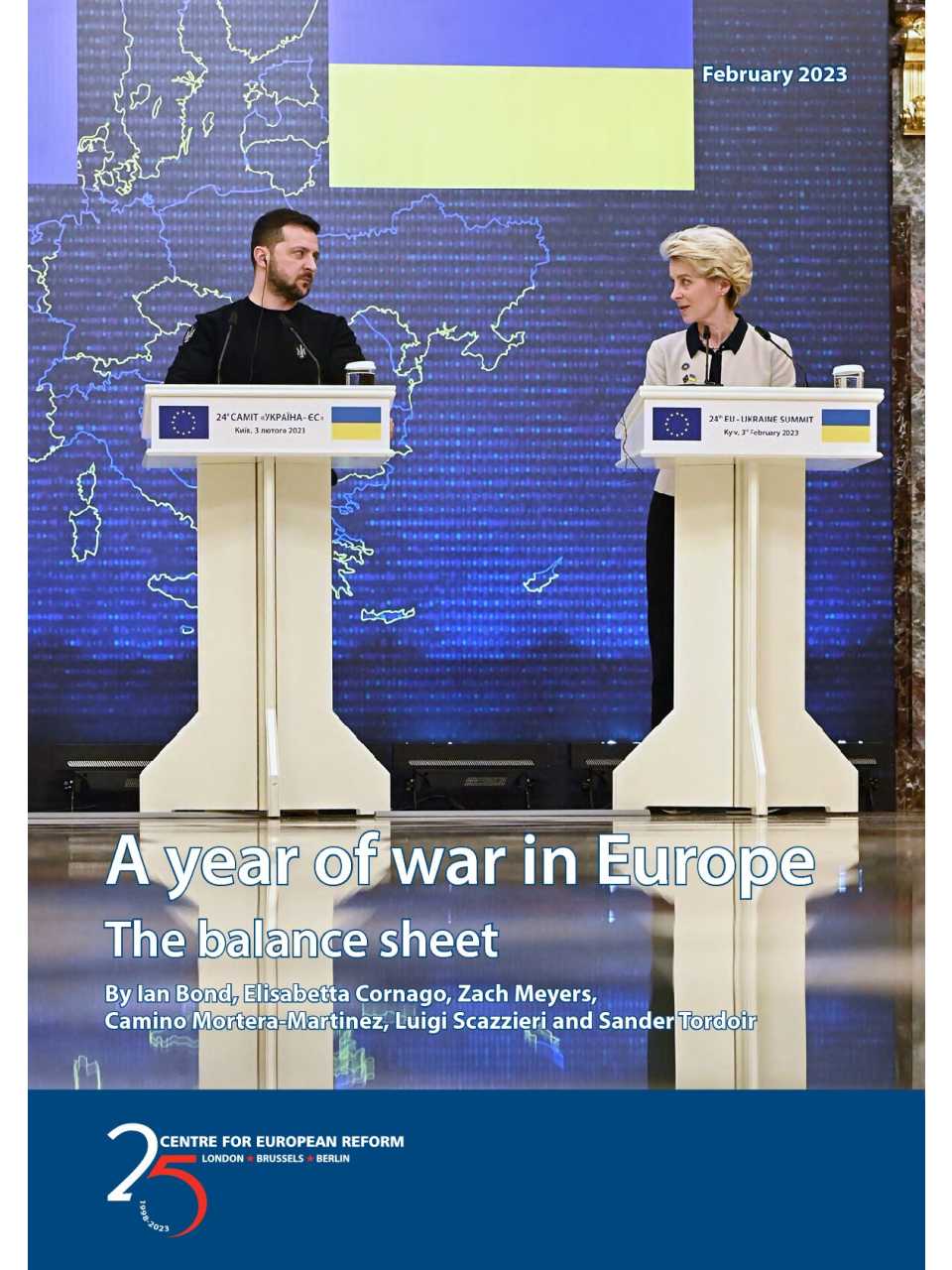 A year of war in Europe, The balance sheet.