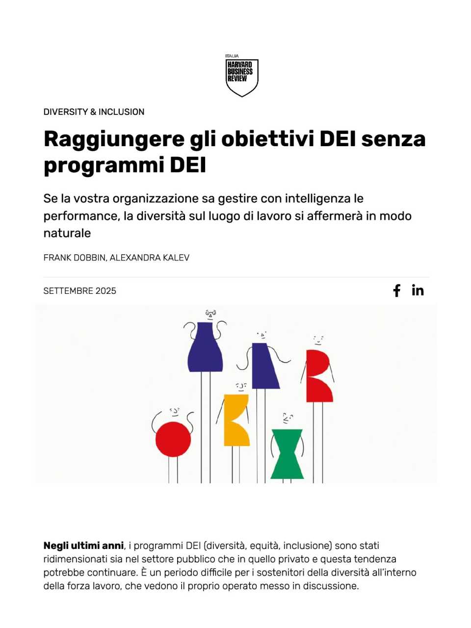 Raggiungere gli obiettivi DEI senza programmi DEI