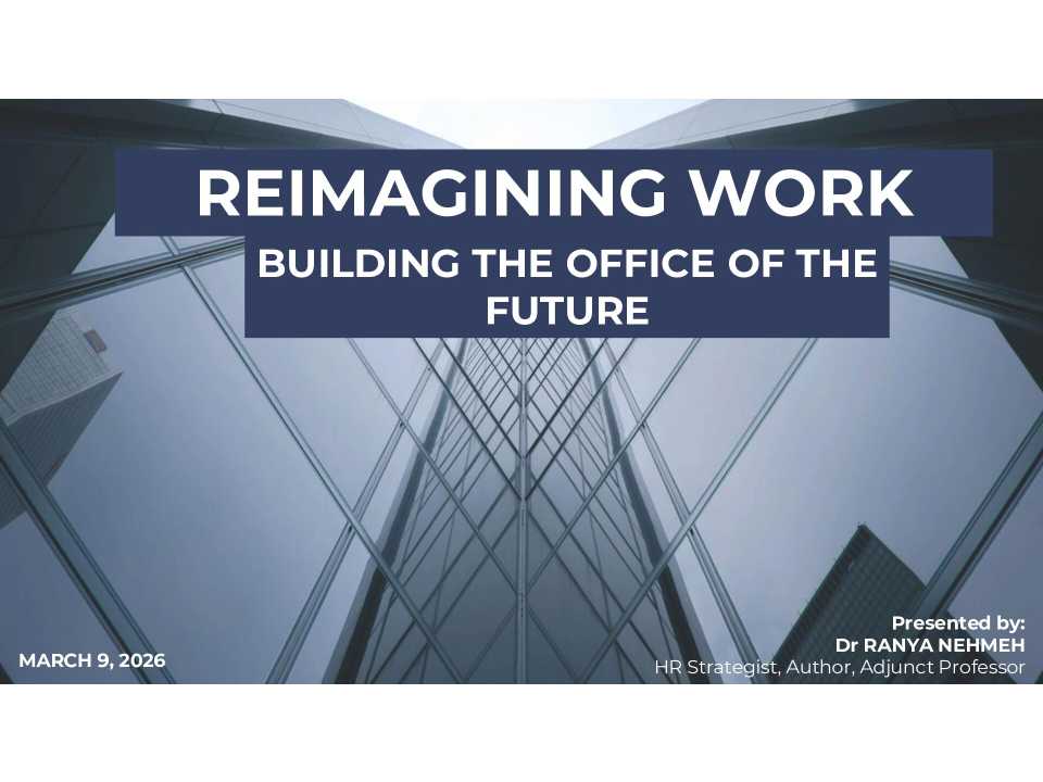 WEBINAR LIVE
Reimagining work: building the office of the future