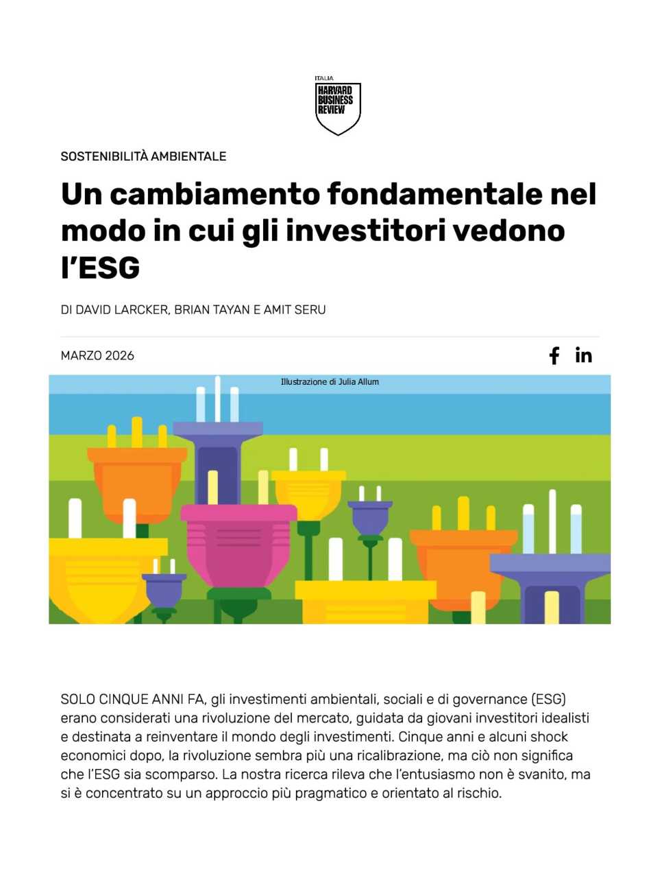 WEBINAR LIVE
Metriche e management della sostenibilità: dall’innovazione alla routine