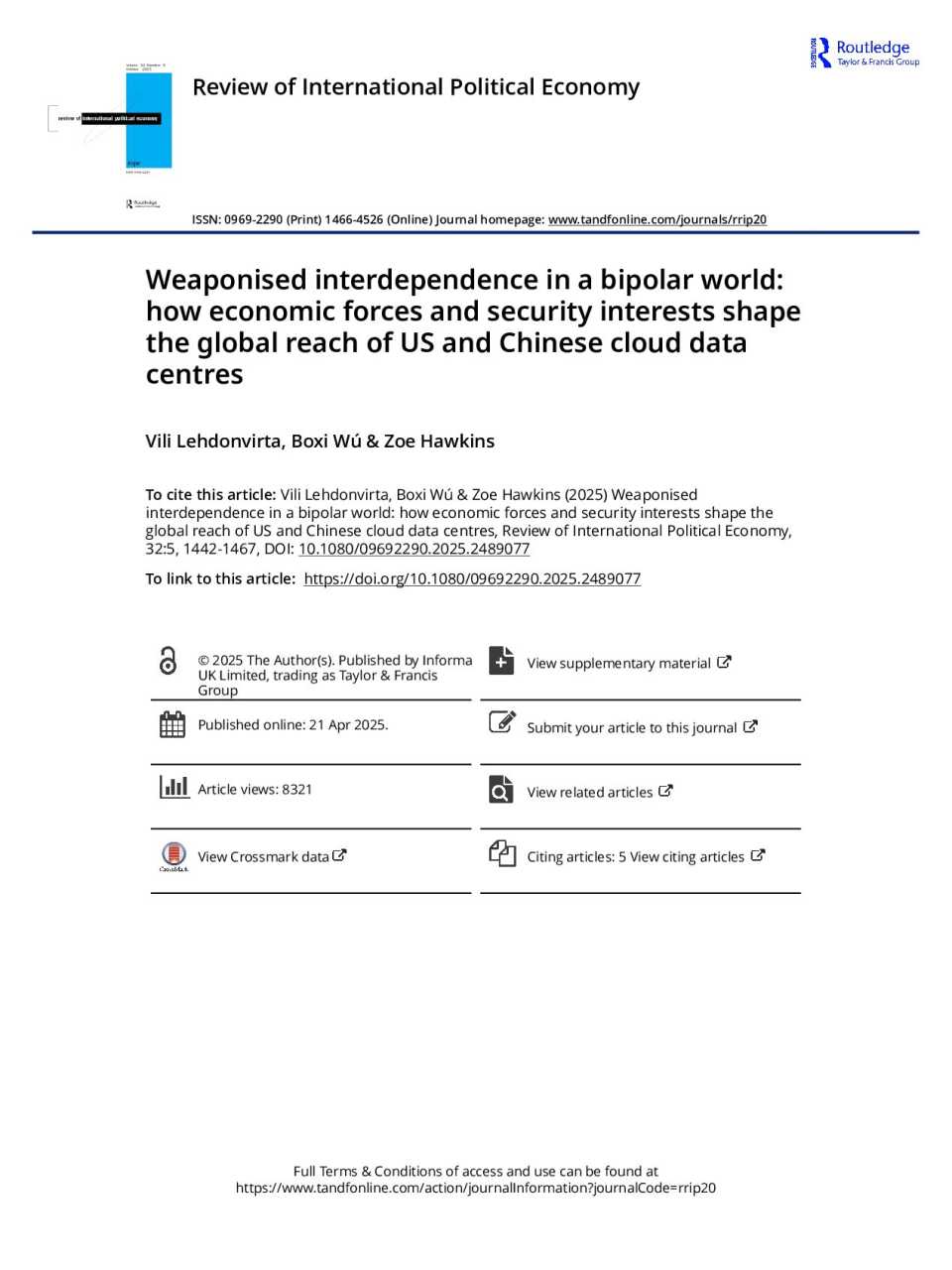 WEBINAR LIVE
Cloud empires: come le piattaforme digitali stanno superando gli Stati e cosa significa per le imprese europee