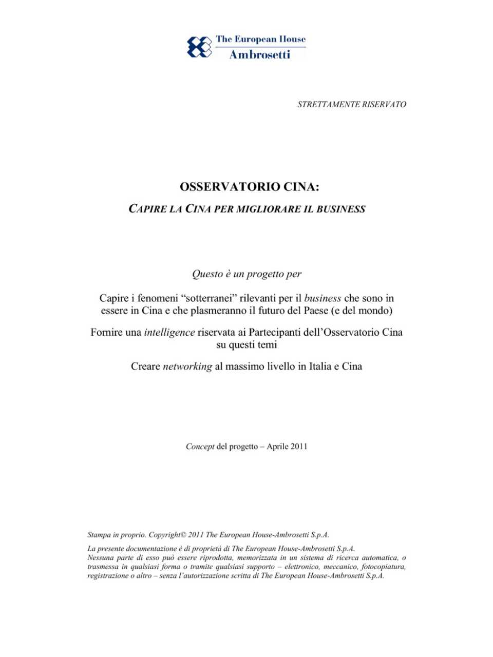 Osservatorio Cina: capire la Cina per migliorare il business