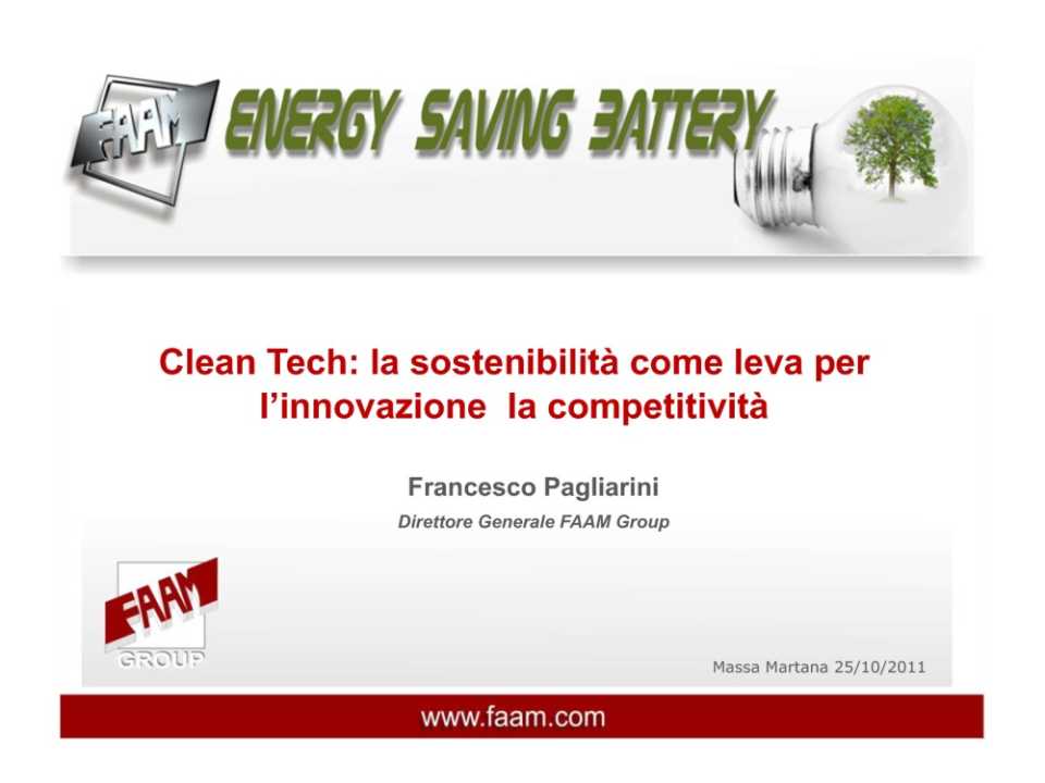 Clean tech: la sostenibilità come leva per l'innovazione e la competitività