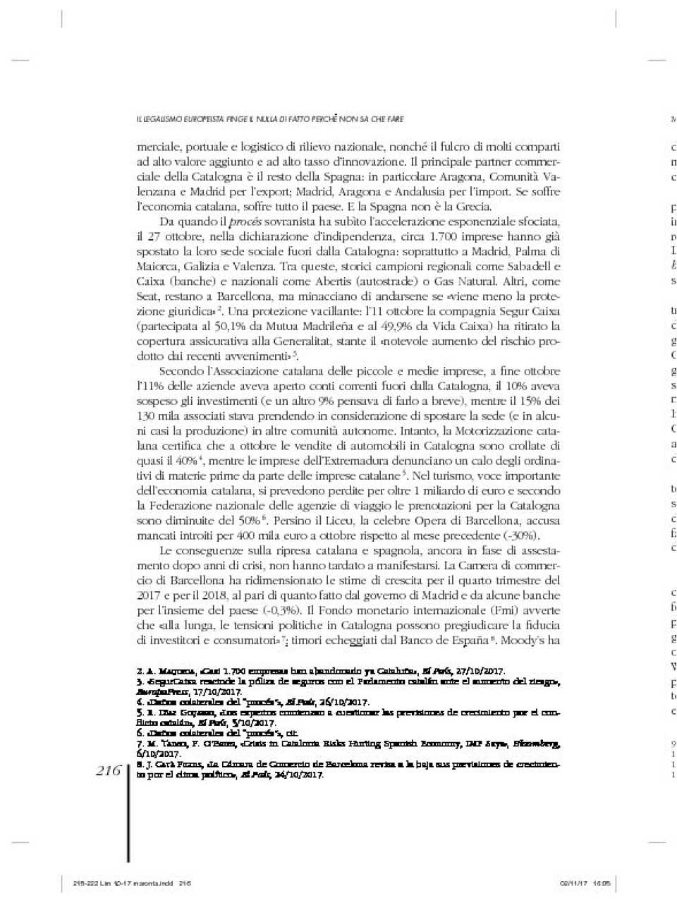 Il legalismo europeista finge il nulla di fatto perchè non sa che fare