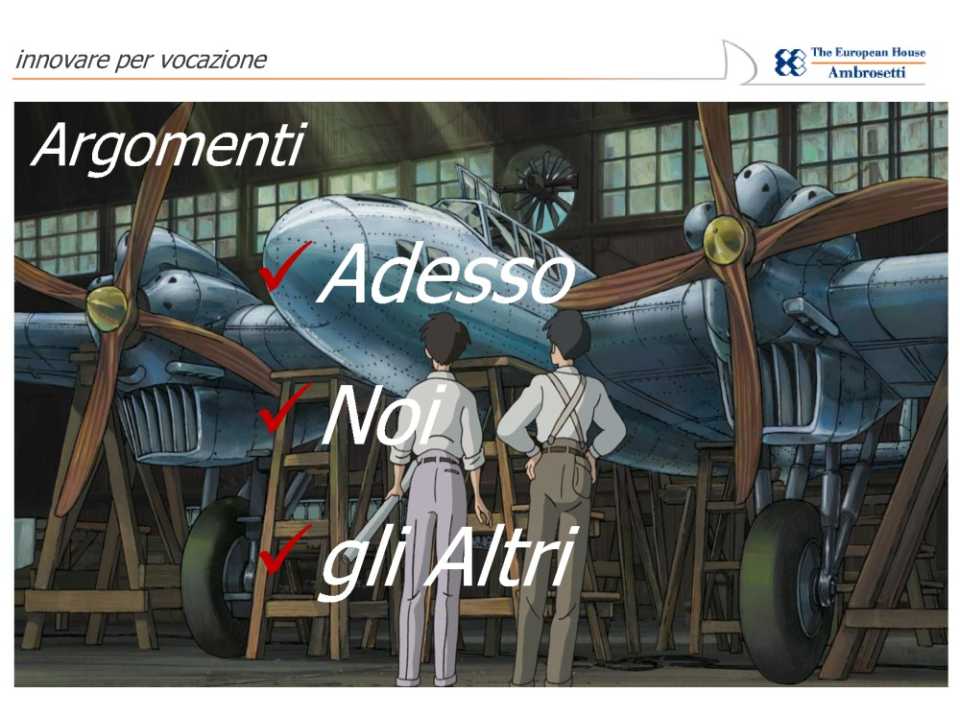 Innovare per vocazione
