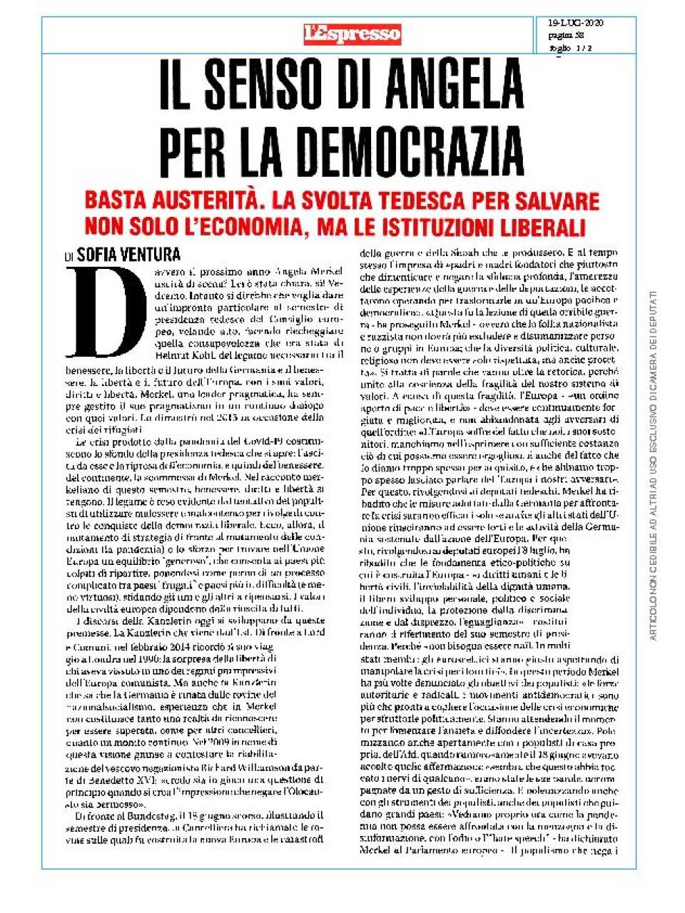 WEBINAR LIVELo stato della leadership politica in Italia e in Europa