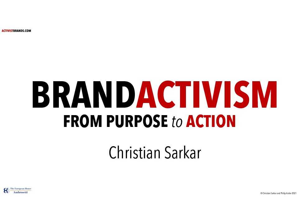 WEBINAR LIVEBrand activism: dall'etica il successo di un brand