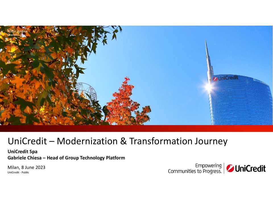 WEBINAR LIVE
Le sfide dell’IT per un Digital sempre più pervasivo, fra Cloud e Digital Hubs: le esperienze di UniCredit e DHL