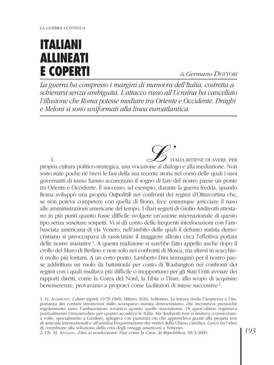 <cite></cite><data><small>WEBINAR LIVE<br></small></data>
Gli equilibri Atlantici ed Europei ad un anno dall'inizio del conflitto