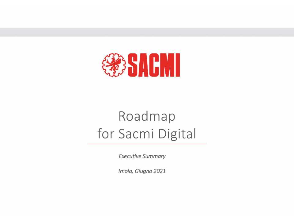WEBINAR LIVETrasformazione digitale e Data Management: l’esperienza di SACMI tra decentralizzazione e cybersecurity