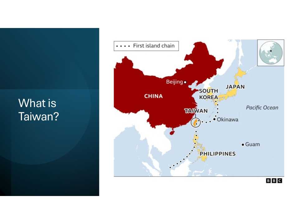 WEBINAR LIVE
Perché Taiwan conta: tra Cina e Stati Uniti (e le implicazioni per l’Unione Europea)