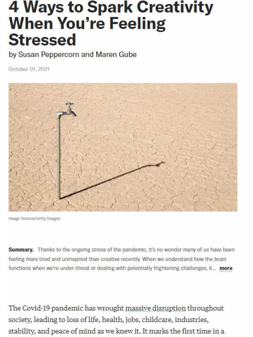 4 ways to spark creativity when you’re feeling stressed