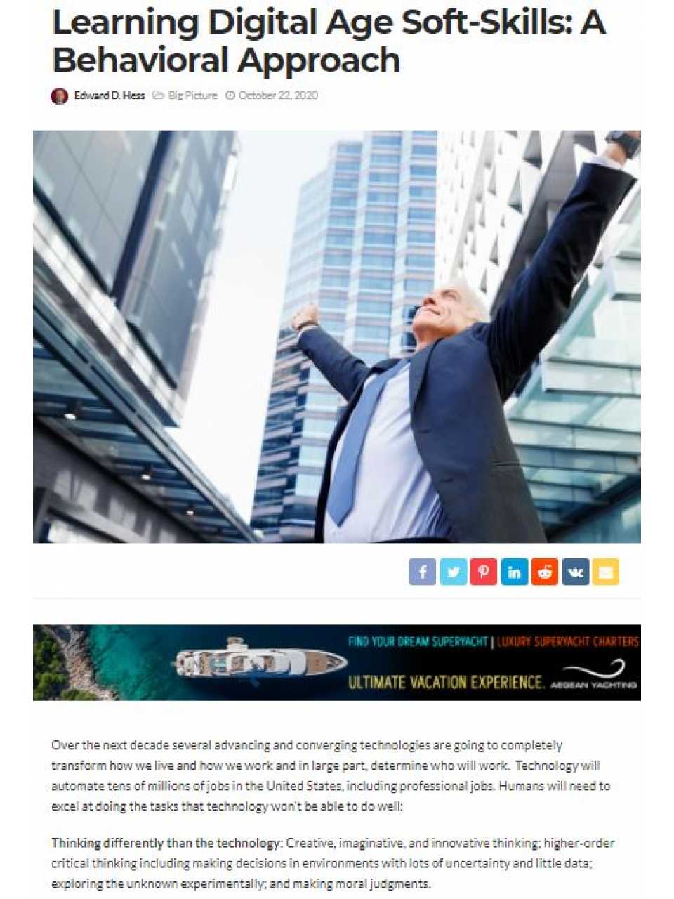 WEBINAR LIVEHyper-Learning: il ruolo umano nell’era dell’accelerazione digitale