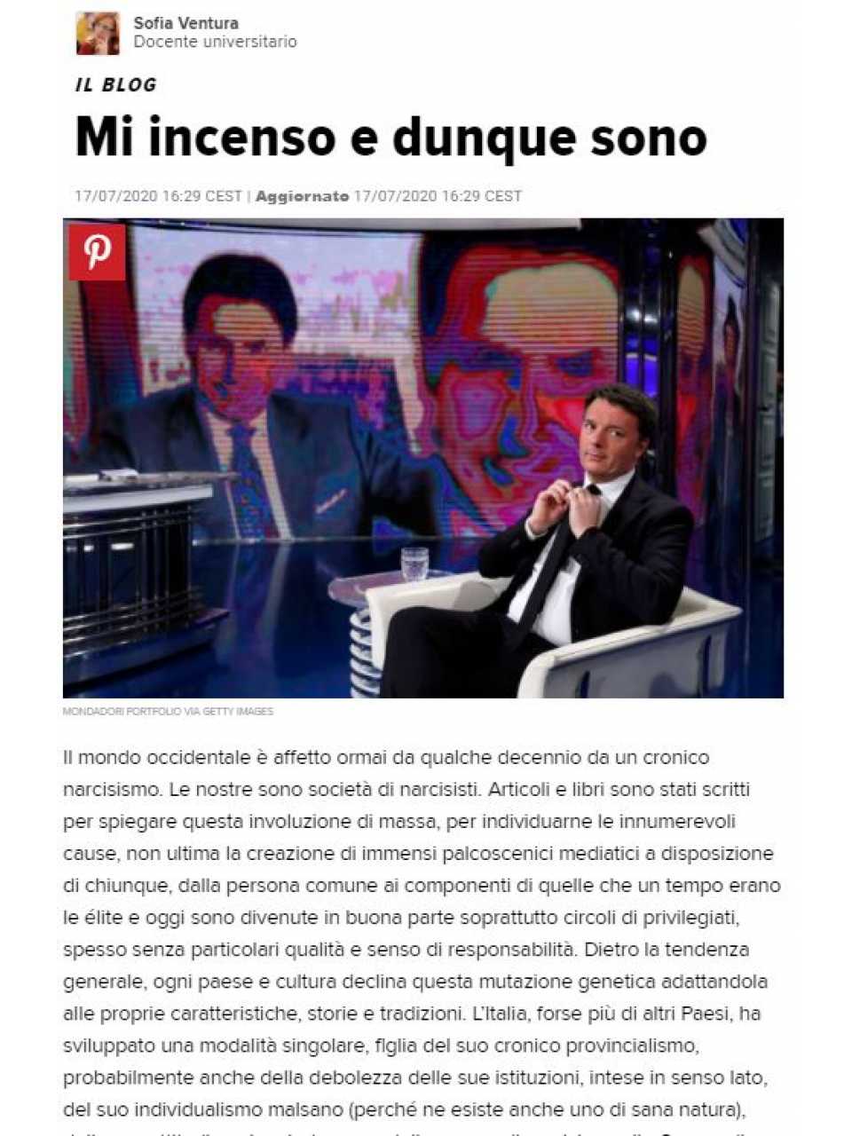 Mi incenso e dunque sono