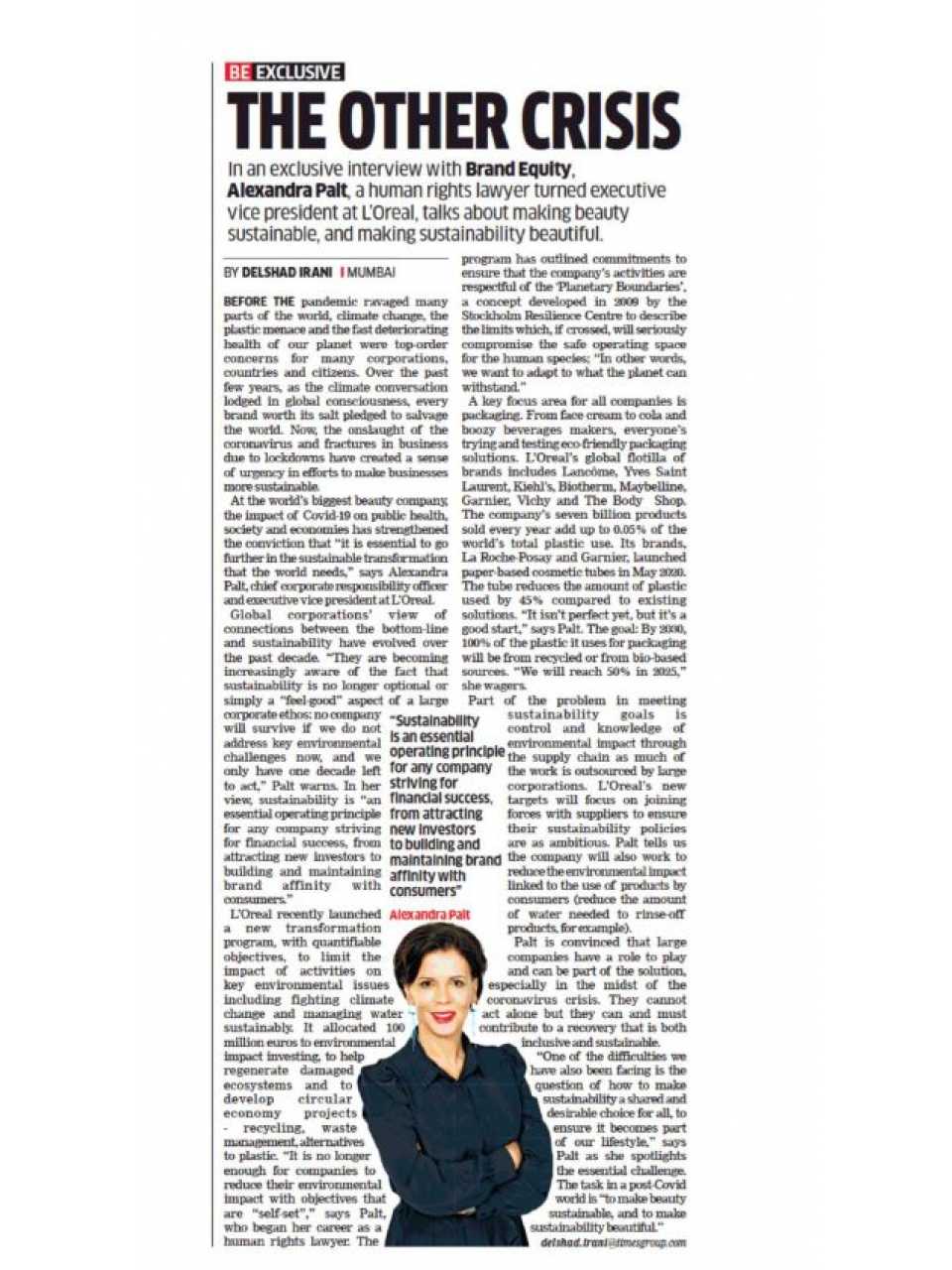 WEBINAR LIVE
La sostenibilità come leva di trasformazione: il caso L’Oréal