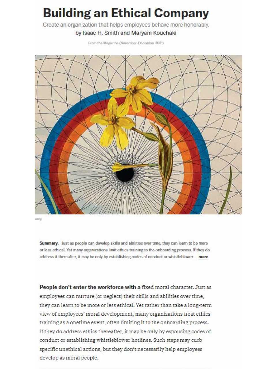 WEBINAR LIVE
Decisions, ethics and business: seeking consistency by balancing results, society and the environment