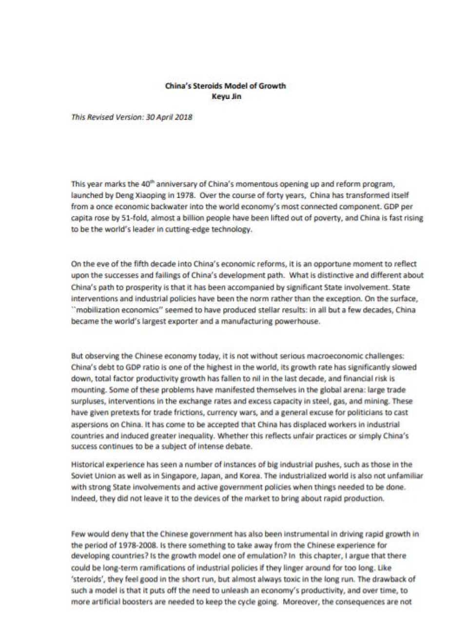 WEBINAR LIVEWhat can the West learn from the Chinese economic model: innovation, domestic market, and post pandemic recovery