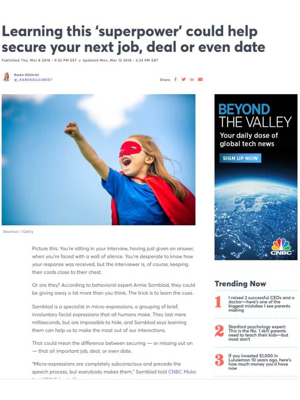 Learning this ‘superpower’ could help secure your next job, deal or even date