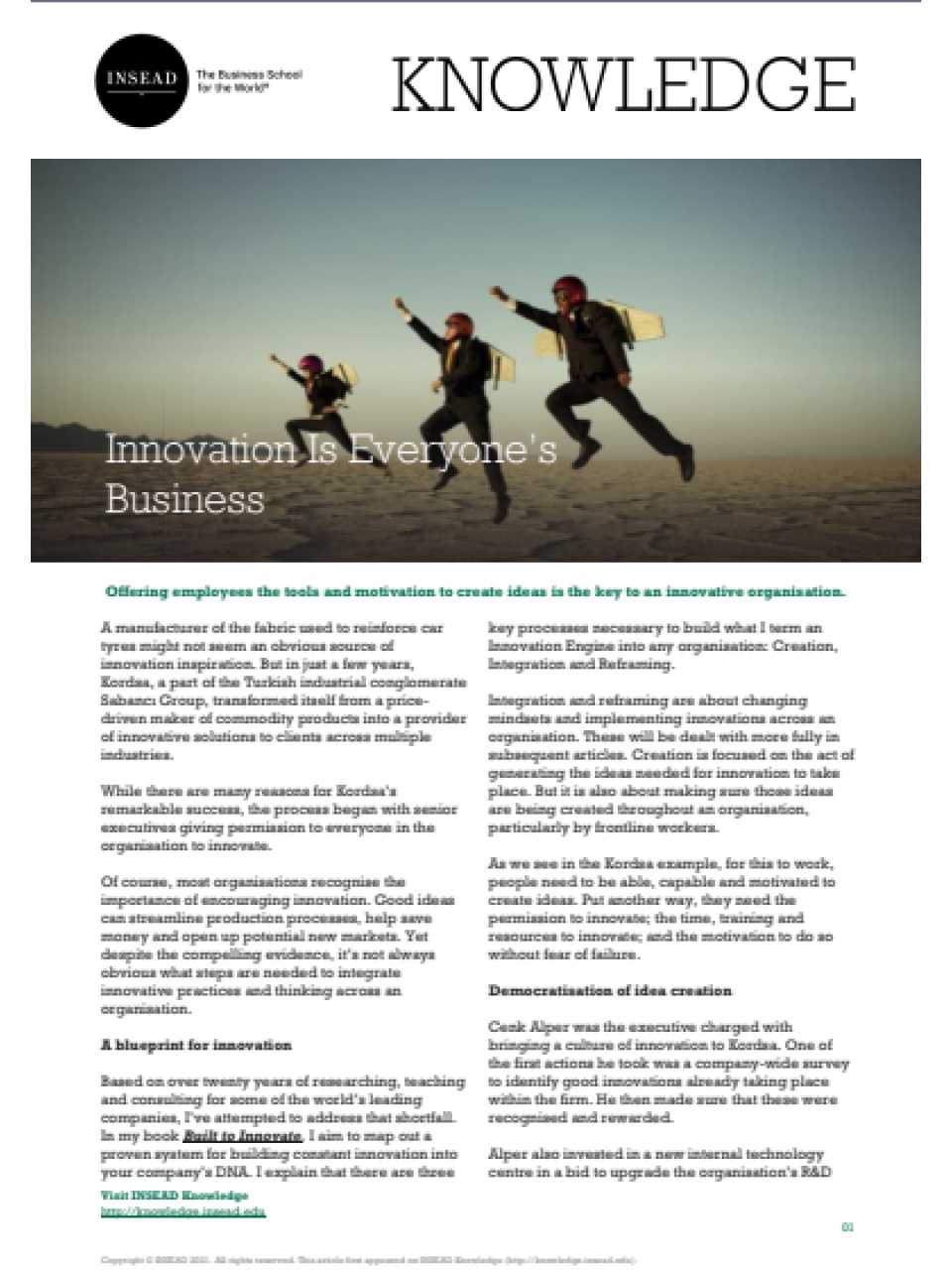 WEBINAR LIVE
From innovation (as an outcome) to innovating (as a process): redefining how your company thinks about innovation