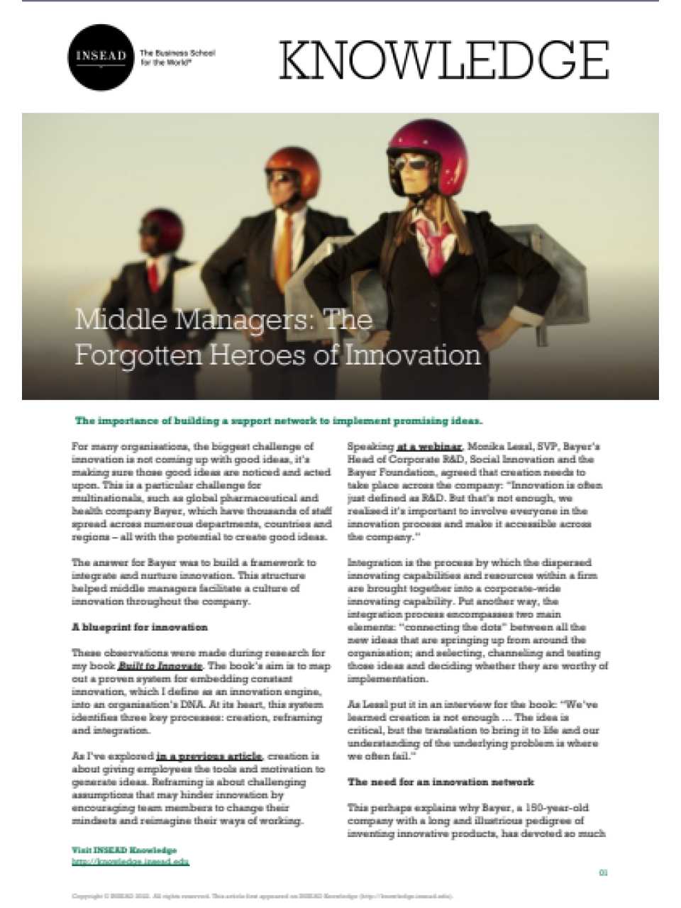 WEBINAR LIVE
From innovation (as an outcome) to innovating (as a process): redefining how your company thinks about innovation