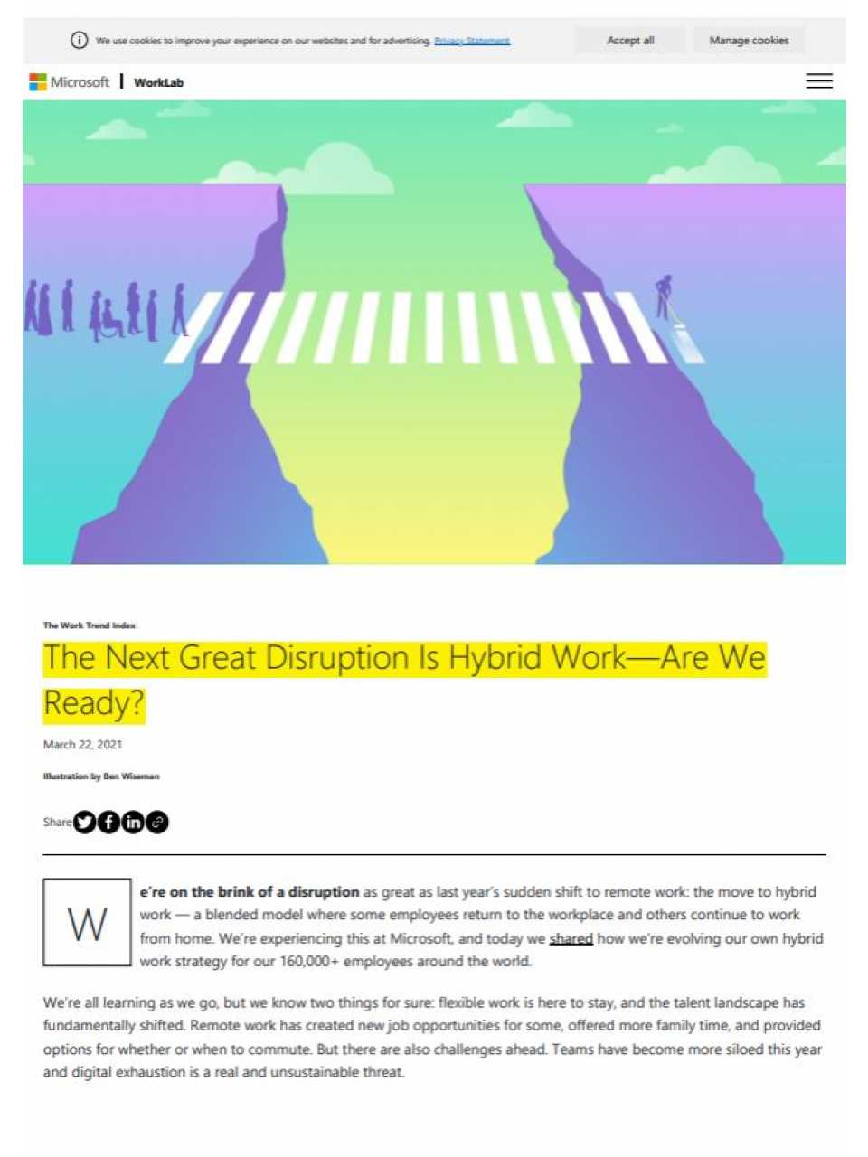 The next great disruption is hybrid work—Are we ready?