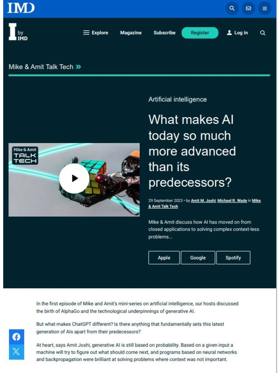 WEBINAR LIVE
GPT and Generative AI Chat: a disruption to seize&nbsp;